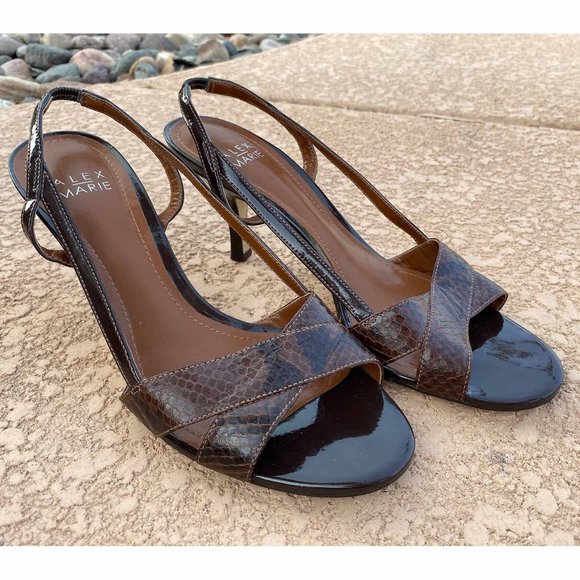 Alex Marie Brown Low Heels – size 8.5 - Picture 3 of 7